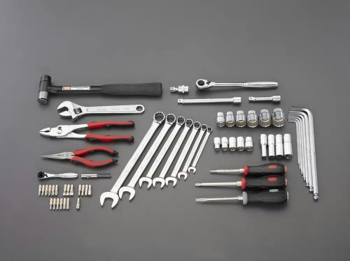 TONE 工具セット [62個組] EA612SC-58 4550061030967【別送品】 | 作業