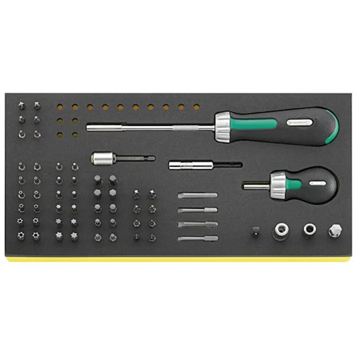 STAHLWILLE(スタビレー) ドライバービットセット(ラチェット式) EA612TA-14 4550061037584【別送品】