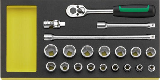 STAHLWILLE(スタビレー) ソケットレンチセット 3/8”DR EA612TA-17