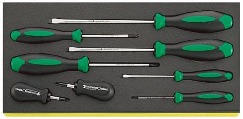 STAHLWILLE(スタビレー) ドライバーセット [+-] 8本組 EA612TA-31 4550061039847【別送品】