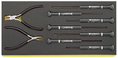 STAHLWILLE(スタビレー) 精密ドライバーセット 9本組 EA612TA-39 4550061041956【別送品】