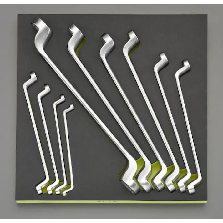 STAHLWILLE(スタビレー) 10本組 めがねレンチセット (トレー収納式)ツールワゴン工具セット(スタビレー) 4550061039922 EA612TB-3(CDC)【別送品】