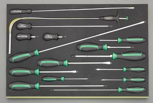 STAHLWILLE(スタビレー) ドライバーセット16本組 EA612TC-4 4550061043967【別送品】