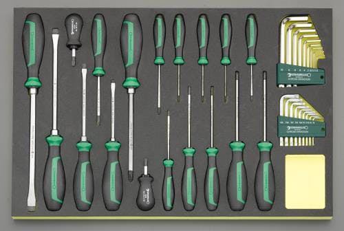 STAHLWILLE(スタビレー) ドライバー・六角レンチセット 36本組 EA612TC-5 4550061043974【別送品】