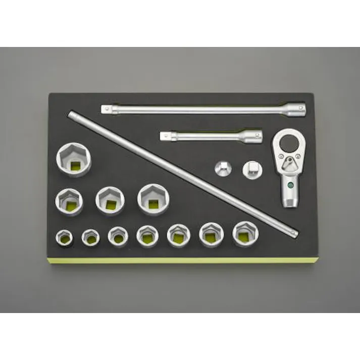 STAHLWILLE(スタビレー) 3/4”DR ソケットレンチセット (トレー収納式)ツールワゴン工具セット(スタビレー) 4550061035344 EA612TH-3(CDC)【別送品】