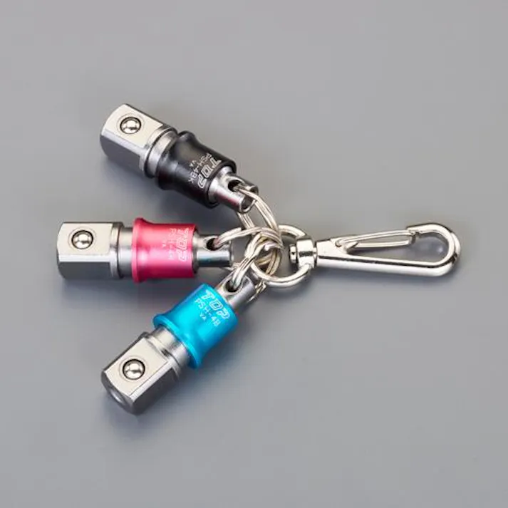 トップ工業(TOP) 3/8” ソケットホルダーセット(カラビナ付) ねじ回し・ナット回し工具 4550061534687 EA617-130(CDC)【別送品】