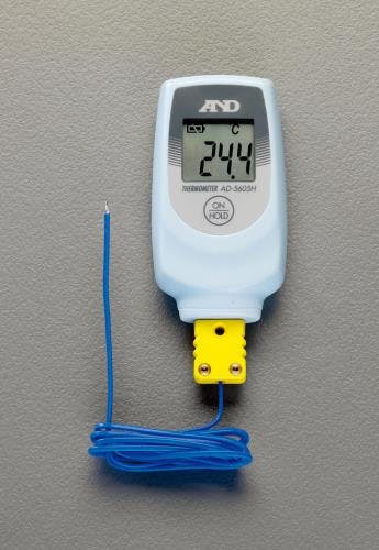 エー・アンド・デイ デジタル温度計(熱電対) -50/+200℃ EA701AA-10 4548745171167【別送品】