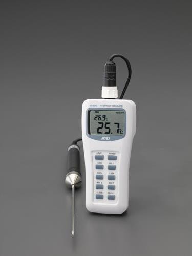 エー・アンド・デイ 温度計(メモリー付・防水型) -50/+300℃ EA701AC-20A 4548745241112【別送品】