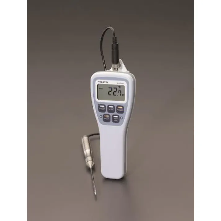 佐藤計量器製作所 -40゜/+250゜C デジタル温度計(標準センサー付) 温度・湿度計 4550061285329 EA701SC-2B(CDC)【別送品】