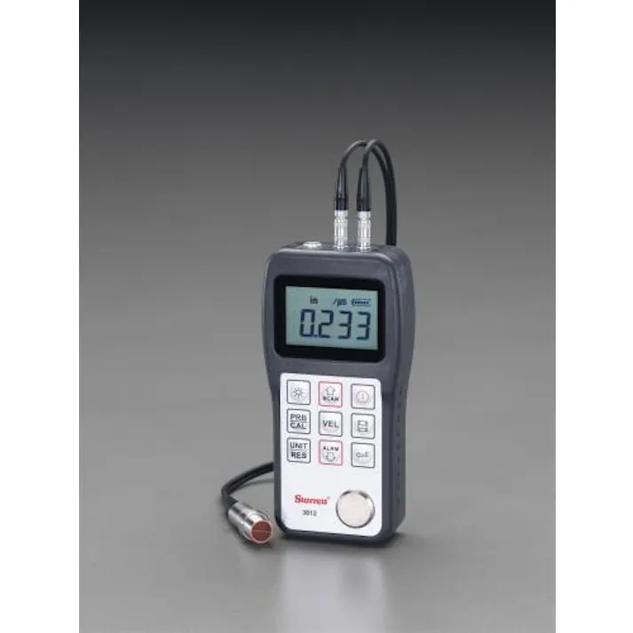 ESCO 1.00~300mm 超音波厚さ計 測定機器(硬度計・膜厚計・他) 4548745363890 EA706X-10(CDC)【別送品】