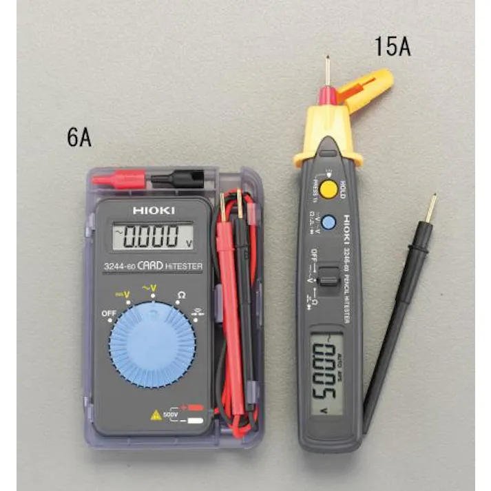 日置電機(HIOKI) デジタルテスター(カード型) 電気計測 4548745511307 EA707A-6A(CDC)【別送品】