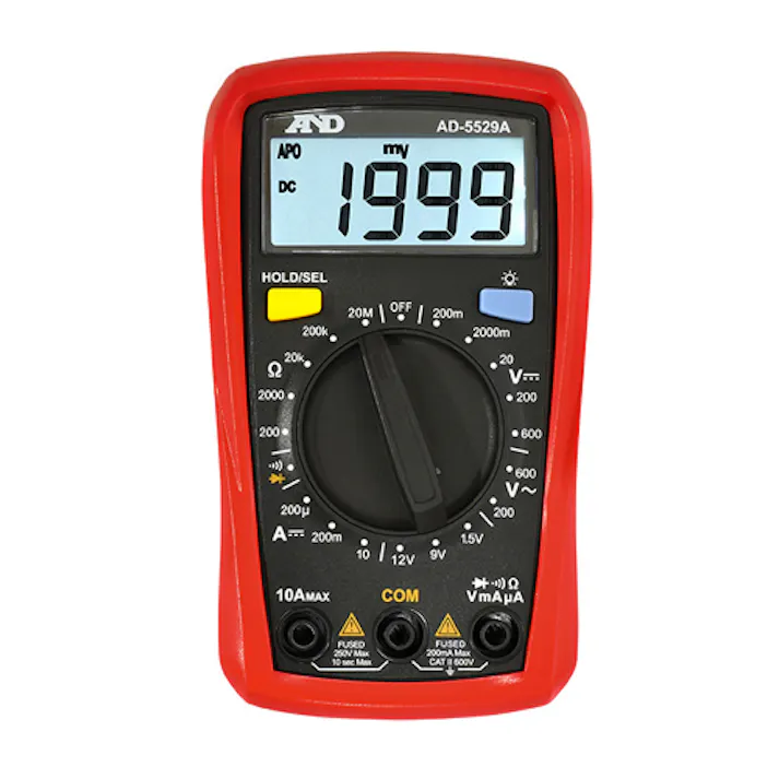 エー・アンド・デイ デジタルマルチテスター EA707AD-12A 4550061453162【別送品】