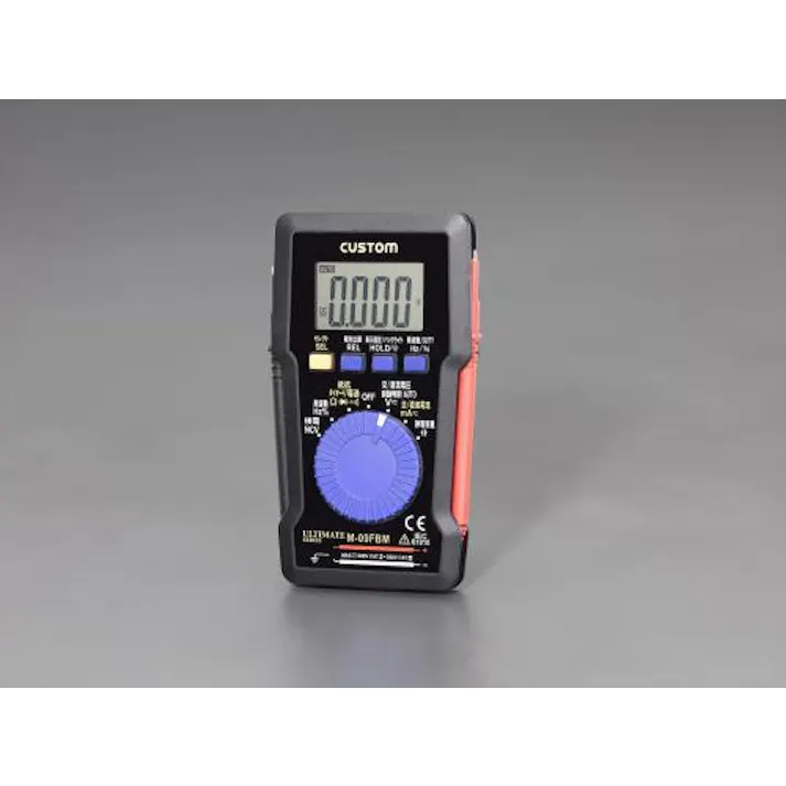 カスタム(CUSTOM) デジタルマルチテスター 電気計測 4550061097915 EA707BB-5B(CDC)【別送品】
