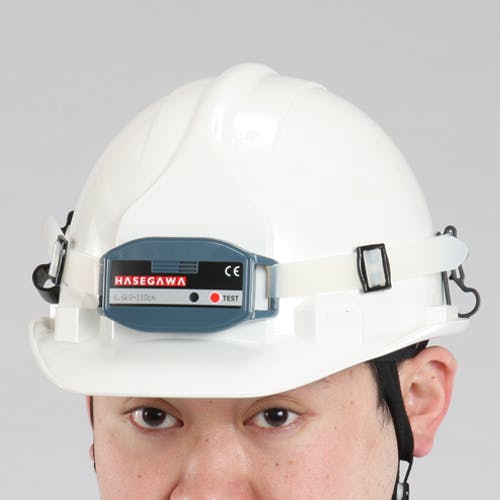 長谷川電機工業 高圧活線接近警報器(ヘルメット取付型/50Hz/60Hz