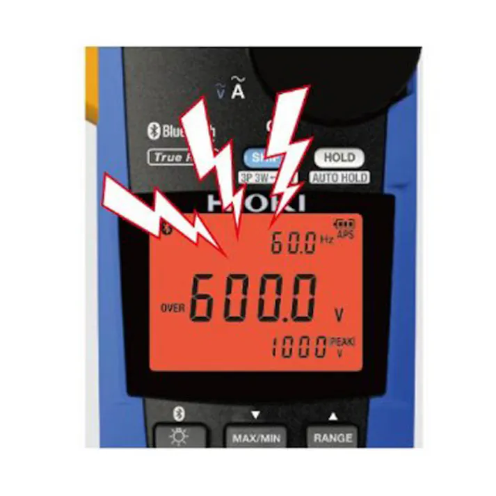日置電機(HIOKI) クランプ電力テスター(デジタル) EA708BW-11 4550061093993【別送品】
