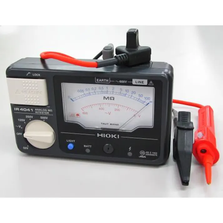 日置電機(HIOKI) アナログ絶縁抵抗計(4レンジ) 電気計測 4548745186260 EA709BB-1(CDC)【別送品】