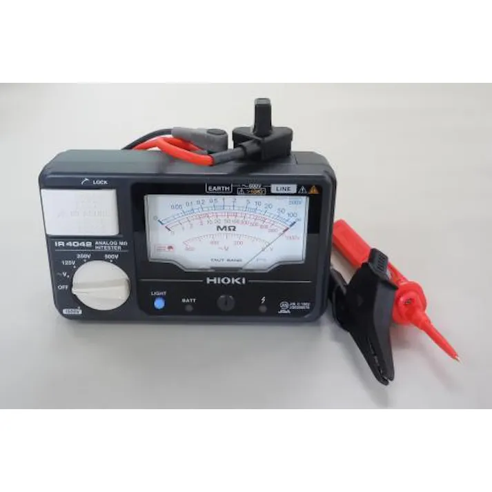日置電機(HIOKI) アナログ絶縁抵抗計(4レンジ) 電気計測 4548745186277 EA709BB-2(CDC)【別送品】