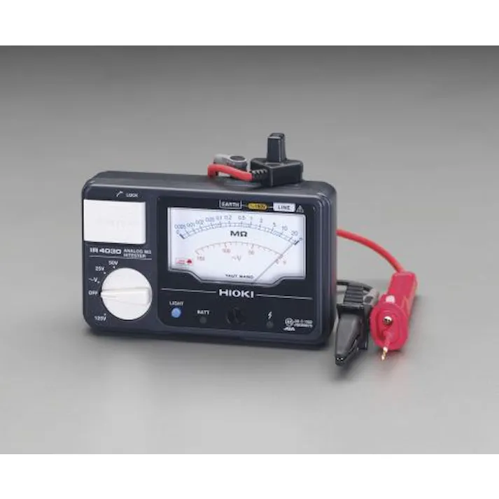 日置電機(HIOKI) アナログ絶縁抵抗計(3レンジ) 電気計測 4548745364217 EA709BC-1(CDC)【別送品】