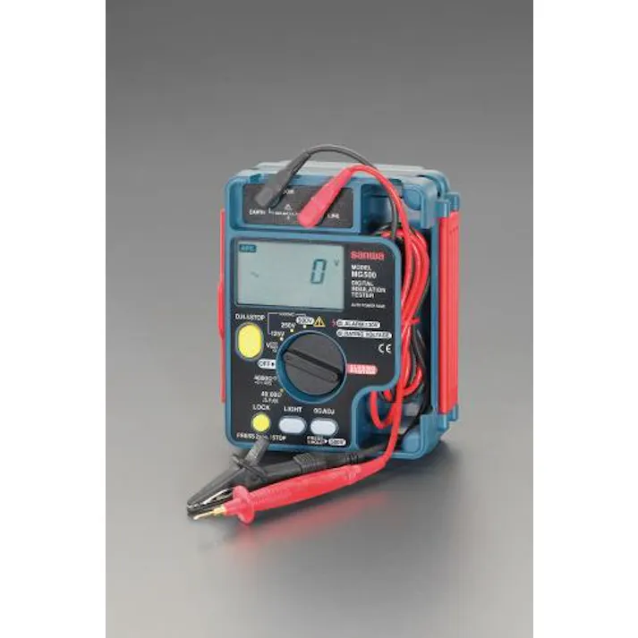 三和電気計器(sanwa) デジタル絶縁抵抗計 電気計測 4518340643468 EA709D-13(CDC)【別送品】