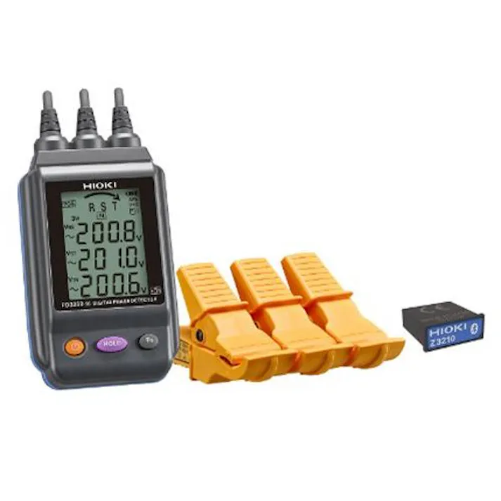 日置電機(HIOKI) 検相器(電圧計付/ワイヤレスアダプタ付) 電気計測 4550061094358 EA711-12(CDC)【別送品】