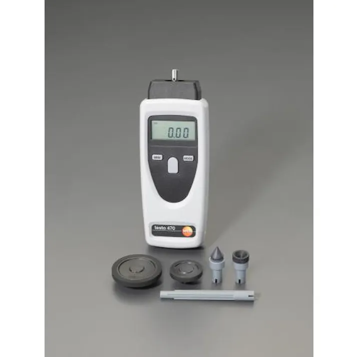 テストー(testo) デジタル回転計(接触/非接触兼用) 照度・回転・騒音計測 4550061039236 EA714N-17(CDC)【別送品】