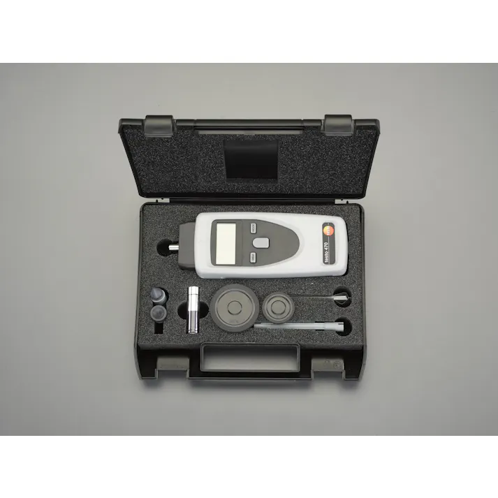 テストー(testo) デジタル回転計(接触/非接触兼用) 照度・回転・騒音計測 4550061039236 EA714N-17(CDC)【別送品】