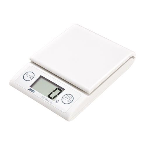 エー・アンド・デイ デジタルホームはかり(ホワイト) 2000g(1g) EA715CB-17 4548745364439【別送品】