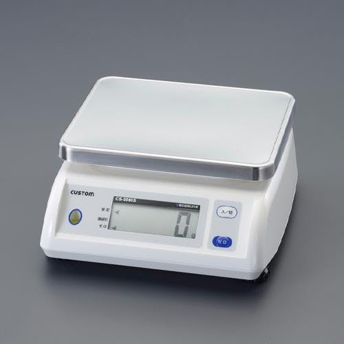 カスタム(CUSTOM) デジタルはかり(ステンレス皿) 1000g(0.5g) EA715CB-41 4550061987643【別送品】