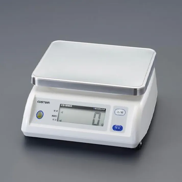 カスタム(CUSTOM) デジタルはかり(ステンレス皿) 1000g(0.5g) EA715CB-41 4550061987643【別送品】