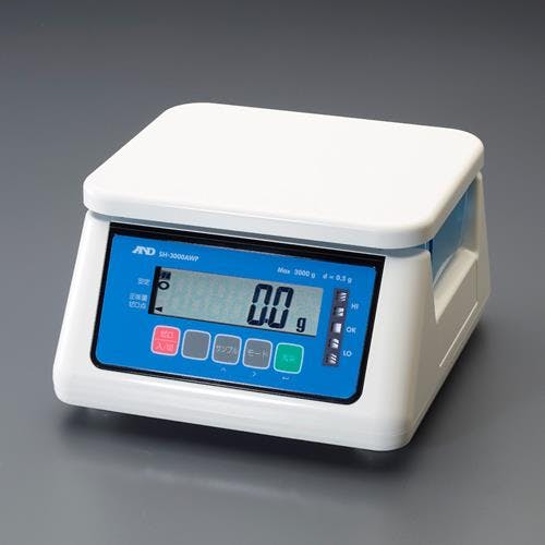 エー・アンド・デイ 防水・防塵デジタルはかり 3000g(0.1g) EA715CH-16 4550061572870【別送品】