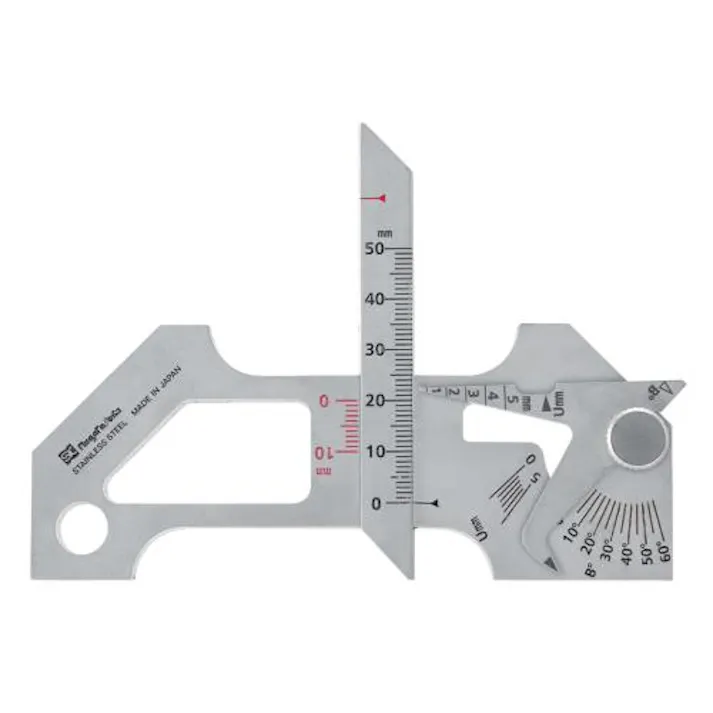 新潟精機 溶接ゲージ(ステンレス製) 精密加工・測定道具 4550061199992 EA719K-25(CDC)【別送品】
