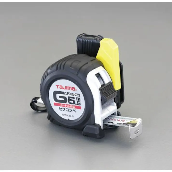 TJMデザイン(TaJIma) メジャー(ステンレス製/ホルダー付) 25mmx7.5m EA720JF-575 4548745590869【別送品】
