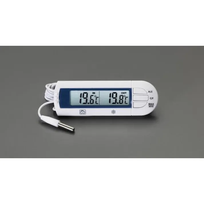 ESCO -50゜C~ 70゜C 冷凍冷蔵温度計 温度・湿度計 4518340279179 EA722CB-1A(CDC)【別送品】