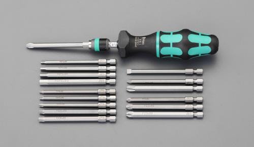 Wera トルクドライバーセット(アジャスタブル) 1.2-3.0N.m EA723VH-100 4518340708020【別送品】