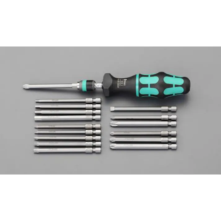 Wera 1.2- 3.0N.m トルクドライバーセット(アジャスタブル) トルクドライバー(WERA) 4518340708020 EA723VH-100(CDC)【別送品】