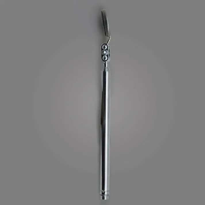 点検ミラー(伸縮柄) φ22mm/152-473mm EA724CD-1 4518340854475【別送品】