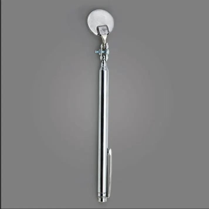 点検ミラー(伸縮柄) φ22mm/152-473mm EA724CD-1 4518340854475【別送品】