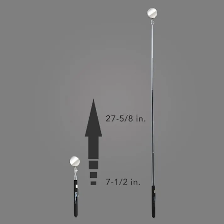 点検ミラー(伸縮柄) φ22/135-692mm EA724CD-16 4548745032291【別送品】