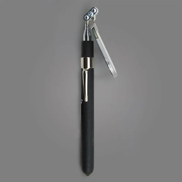 点検ミラー(伸縮柄) 25x50mm/210-718mm EA724CD-17 4548745032062【別送品】