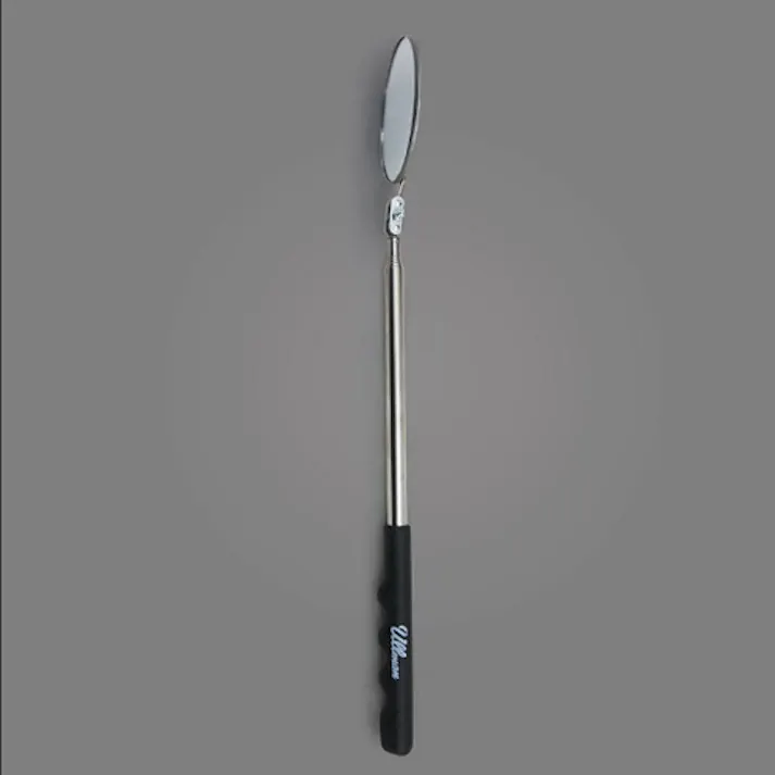 点検ミラー(伸縮柄) φ82/406-1333mm EA724CD-22 4548745032321【別送品】