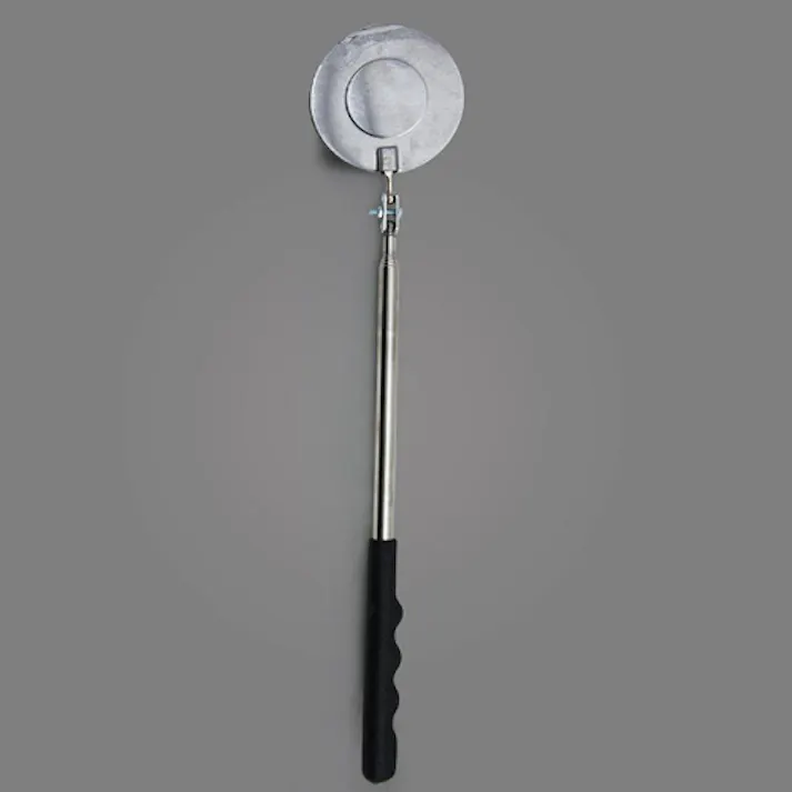 点検ミラー(伸縮柄) φ82/406-1333mm EA724CD-22 4548745032321【別送品】