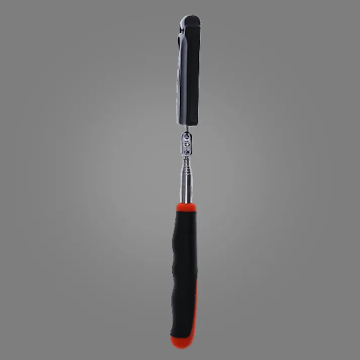 点検ミラー(伸縮/LED付) 46x67mm/269-754mm EA724CD-30 4548745365832【別送品】