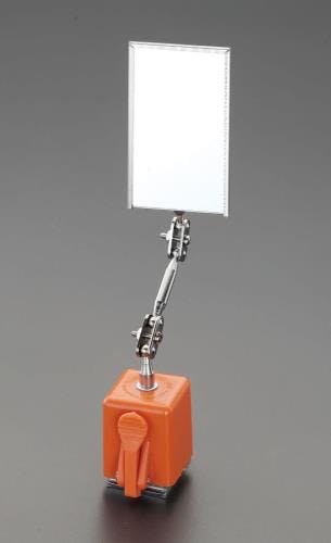 作業用ミラー(マグネット付) 54x88mm EA724CE-5 4548745032000【別送品】