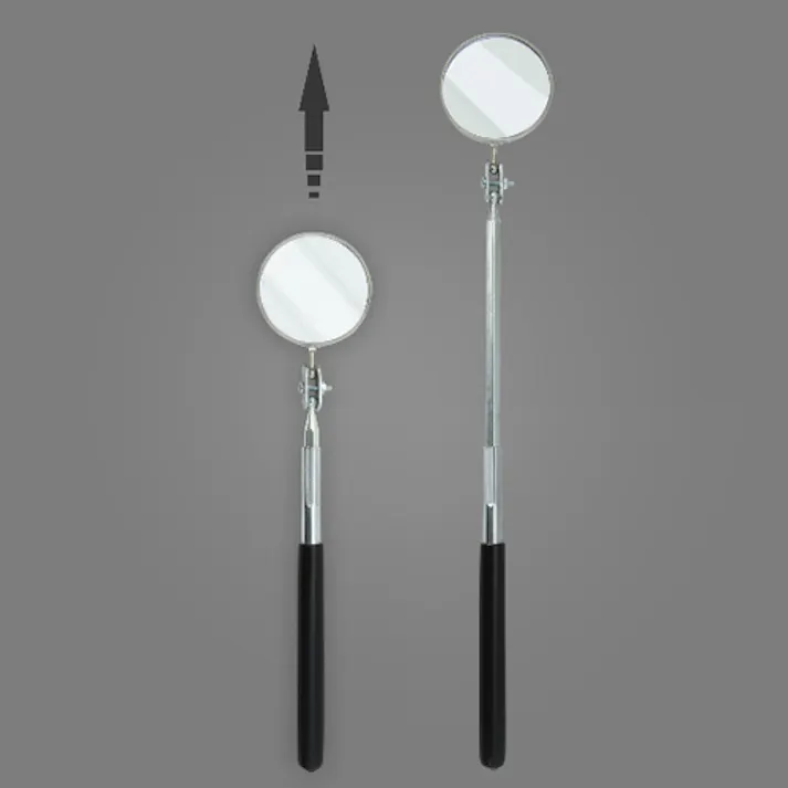 点検ミラー(伸縮型/2倍) φ57/254-355mm EA724EG-11 4518340854604【別送品】