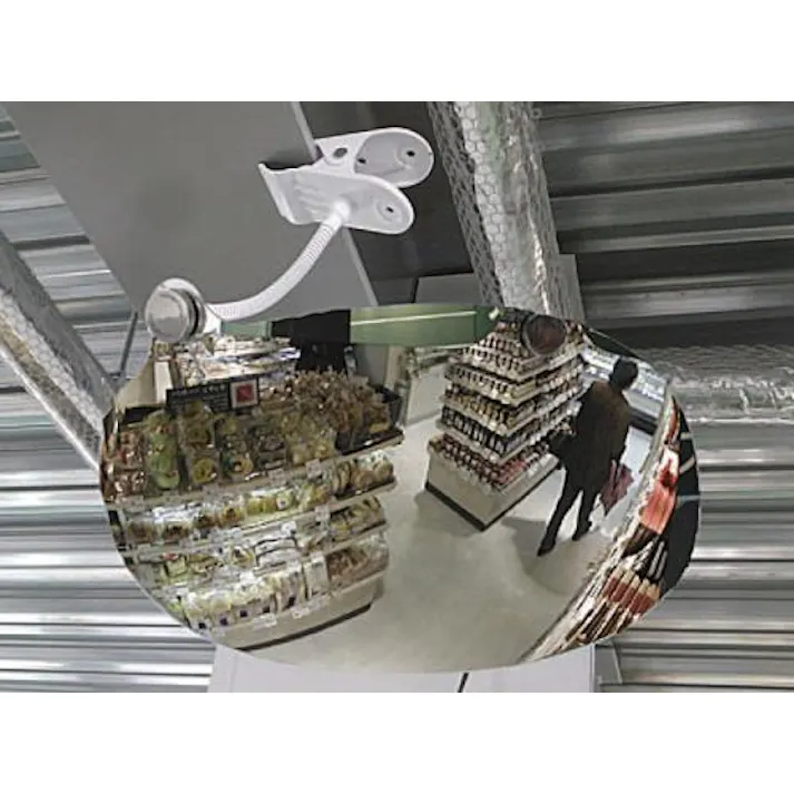 コミー(Komy) スーパーオーバル型ミラー(クリップ式) 350x230mm EA724ZK-37 4548745366259【別送品】