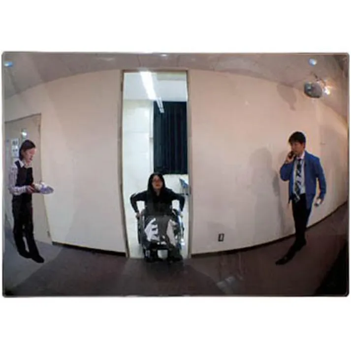 コミー(Komy) 通路用ミラー(左右用/マグネット) 340x240mm EA724ZM-17 4550061597644【別送品】