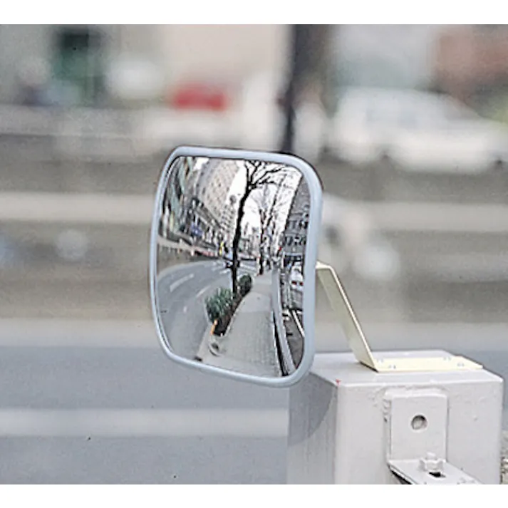 信栄物産 凸面ミラー(角型・ガラス飛散防止) 310x230mm EA724ZS-12 4548745744057【別送品】