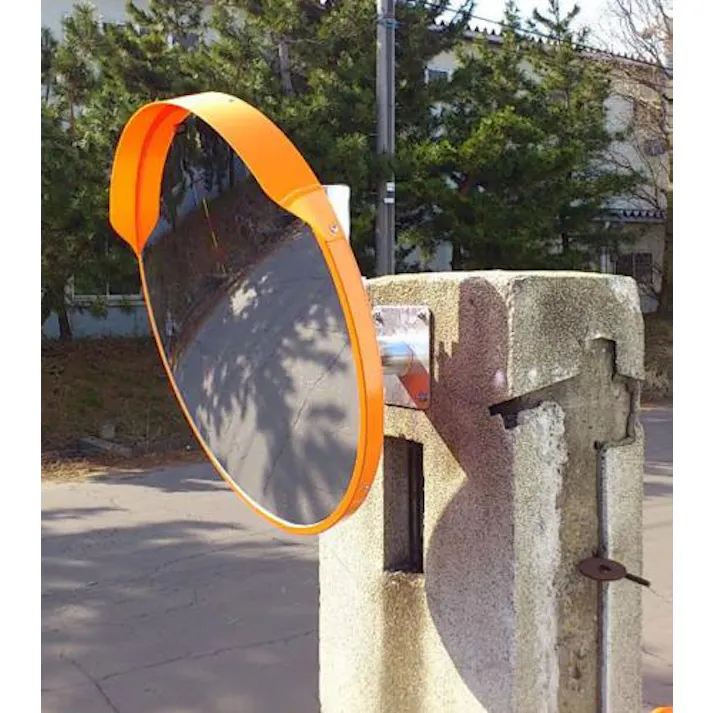 信栄物産 凸面ミラー(丸型・壁面用/アクリル製) φ800mm EA724ZY-2 4548745915648【別送品】