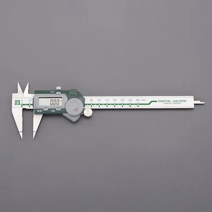 新潟精機 200mm デジタルノギス(ポイント型) 精密加工・測定道具 4550061768051 EA725CL-200A(CDC)【別送品】