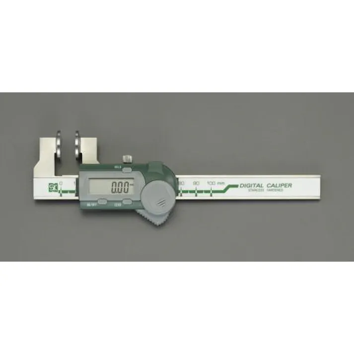 新潟精機 100mm デジタルノギス(ワイヤーロープ用) 精密加工・測定道具 4550061192962 EA725CV-100(CDC)【別送品】